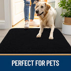 OLANLY Dog Door Mat for Muddy Paws 24x16, Absorbs Moisture and Dirt, Absorbent - Image 6