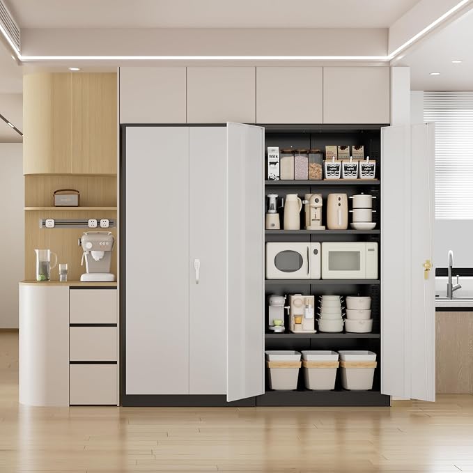 Pataku Metal Storage Cabinet, File Cabinets - Image 8