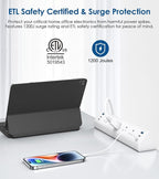 Jgstkcity Desk Clamp Power Strip USB C, 40W Total Fast Charging Station - Image 3