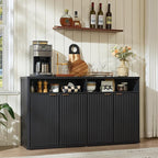 LEYAOYAO Fluted Buffet Cabinet - Image 8