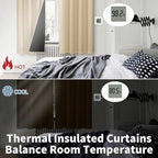 BGment Short 100% Blackout Curtains - Image 4