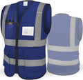 TICONN Reflective Safety Vest High Visibility Class II Mesh Vest by TICONN