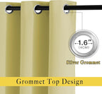 NICETOWN Patio Glass Door Panels - Image 2