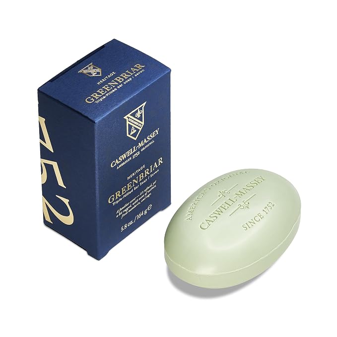 Caswell-Massey Greenbriar Natural Bar Soap by Caswell-Massey