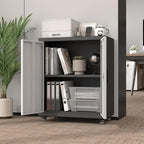 31.5''H Metal Garage Storage Cabinet - Image 7