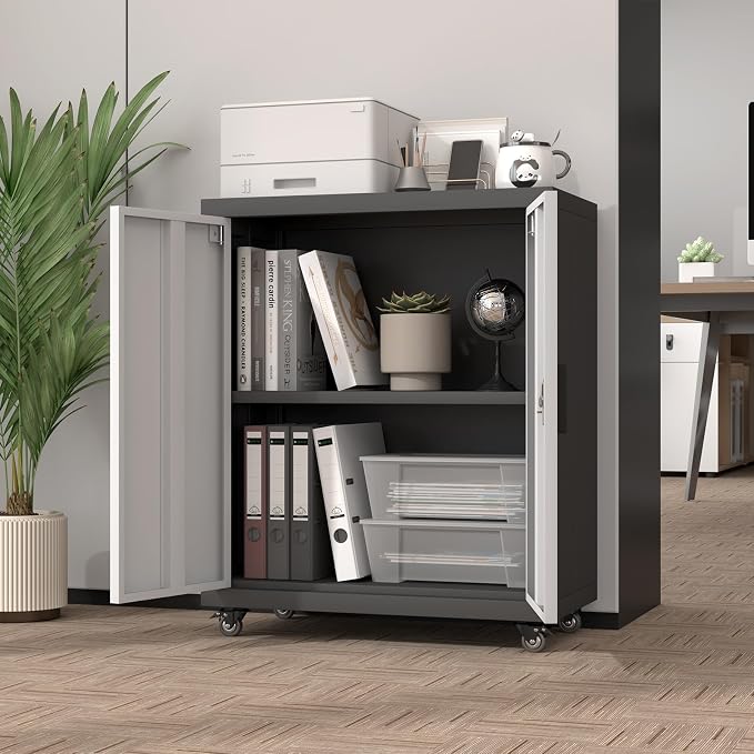 31.5''H Metal Garage Storage Cabinet - Image 7