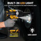Cordless 1/2 Inch Impact Wrench, 1000 N.m Brushless High Torque Electric Impact - Image 7