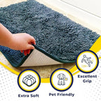 Muddy Mat® Shown on TV – Super Absorbent Door Mat Indoor, Microfiber Quick Dry - Image 2