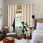 BGment Thermal Insulated 100% Blackout Curtains 72 Inch Length 2 Panels - Image 2