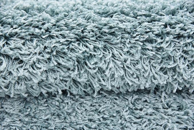 Unique Loom Solid Shag Collection Area Rug - Image 14
