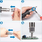 WEP 8858-V Hot Air Rework Station Kit - Image 6
