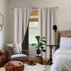 BGment Full Blackout Curtains for Living Room 84 Inch Length 2 Panels Set - Image 2