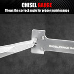 16 Pcs Punch and Chisel Set, Including Taper Punch, Center Punch, Pin Punch - Image 5