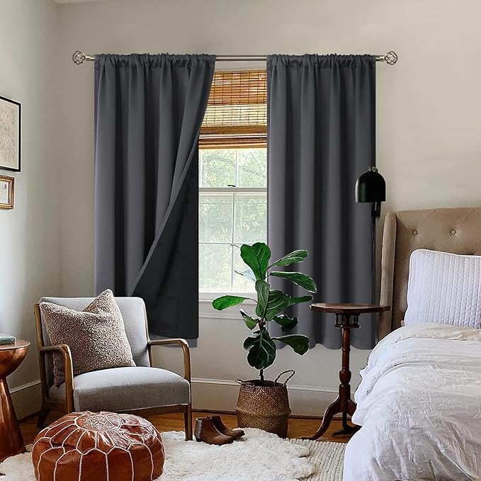 BGment 100% Blackout Curtains for Bedroom - Image 2