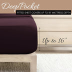Linen Market Brushed Microfiber Full Sheet Set 4 Piece – Oeko-TEX Certified - Image 7