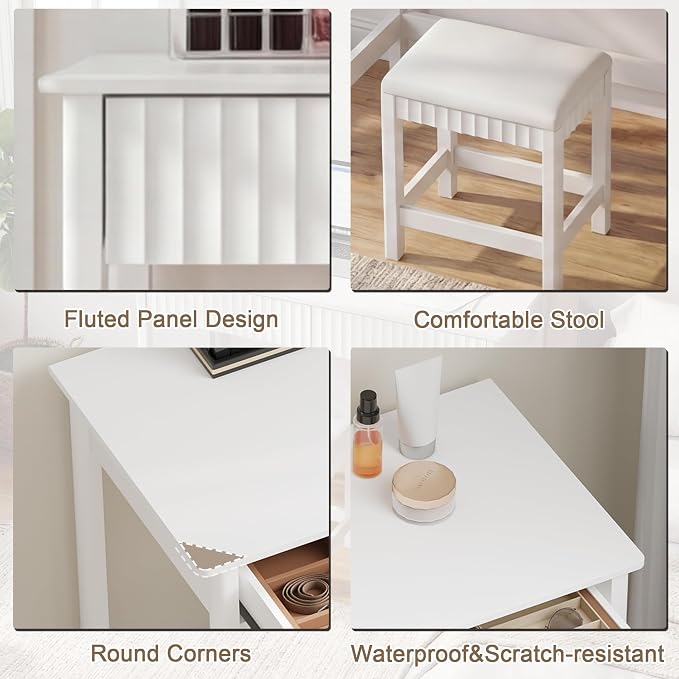 ChooChoo 47.2 Inch Modern Desk - Image 5