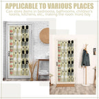 Windyun 40 Over the Door Shoe Organizer Large Breathable Mesh Pockets Hanging - Image 5