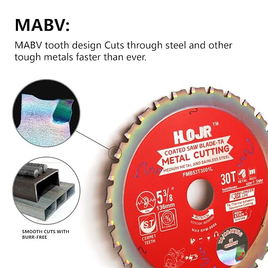 Metal Cutting Circular Saw Blade, Steel and Stainless Steel Cutting, The - Image 4