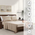 Luxury Bamboo Market | King Size Bed Sheet Set | 100% Viscose Made from Bamboo - Image 2