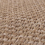 Easy Jute Door Mat 2x3 Indoor Outdoor Natural Rugs Solid Fiber Rug Woven Area - Image 5