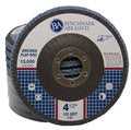 Benchmark Abrasives 4.5" Premium Zirconia Type 27 Flat Flap Discs Grinding by BenchmarkAbrasives
