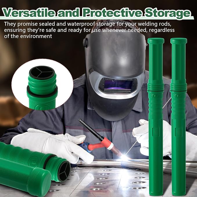 Tandefio 4 Pcs Welding Rod Storage Tube 40 Inch Tig Rod Storage Canisters - Image 5