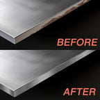GSCIT Club Grey Silver Edge Banding, 1 1/2 Inch x 100ft Aluminum Brushed Edge - Image 3