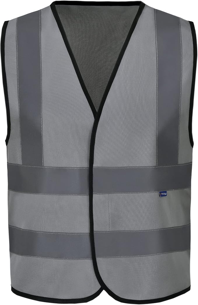 AYKRM 12 colour High visibility viz vest hi vis viz reflective work - Image 2