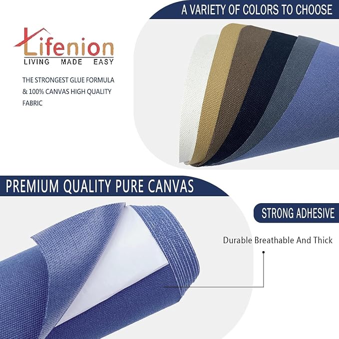Canvas Repair Patch, 17X79 Inch Strong Sticky Fabric Repair Tape, Self-Adhesive - Image 3