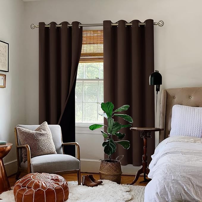 BGment Thermal Insulated 100% Blackout Curtains - Image 2