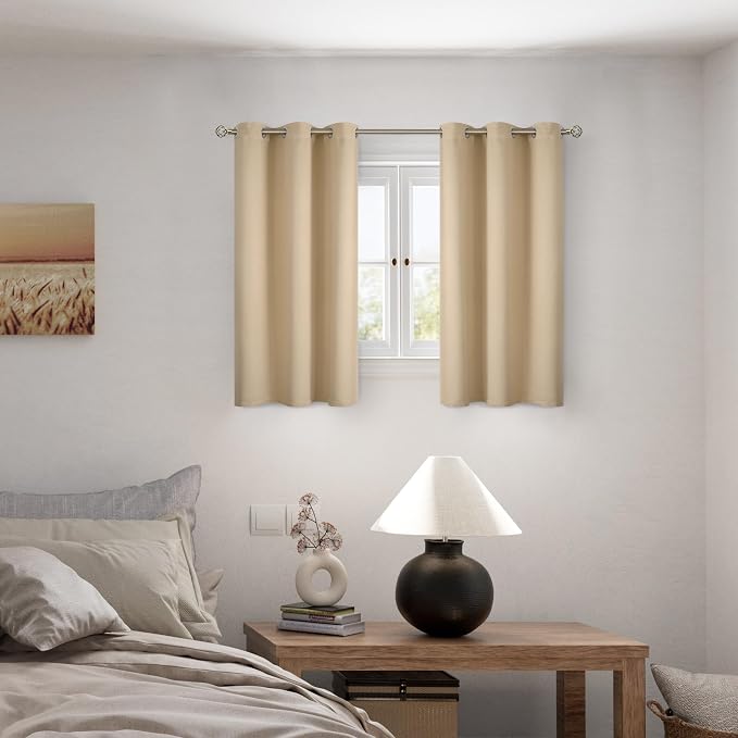 BGment 45 Inch Curtains for Bedroom - Image 2
