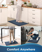 Ophanie Kitchen Mats for Floor, 3/4 Inch Thick Kitchen Rugs, Waterproof - Image 8