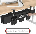 Under Desk Cable Management Tray, 36” Cord Organizer - Image 4