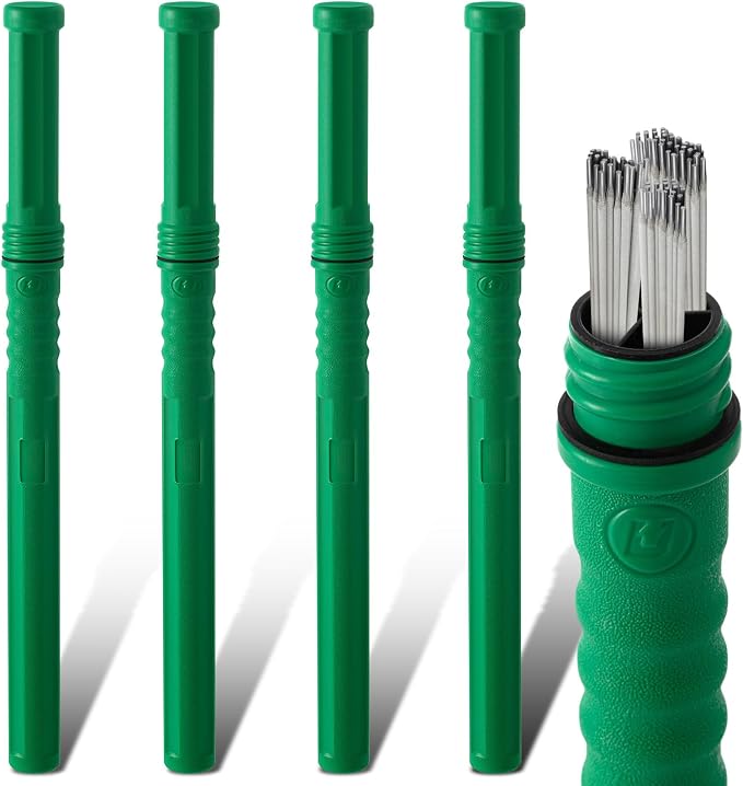 Tandefio 4 Pcs Welding Rod Storage Tube 40 Inch Tig Rod Storage Canisters by Tandefio