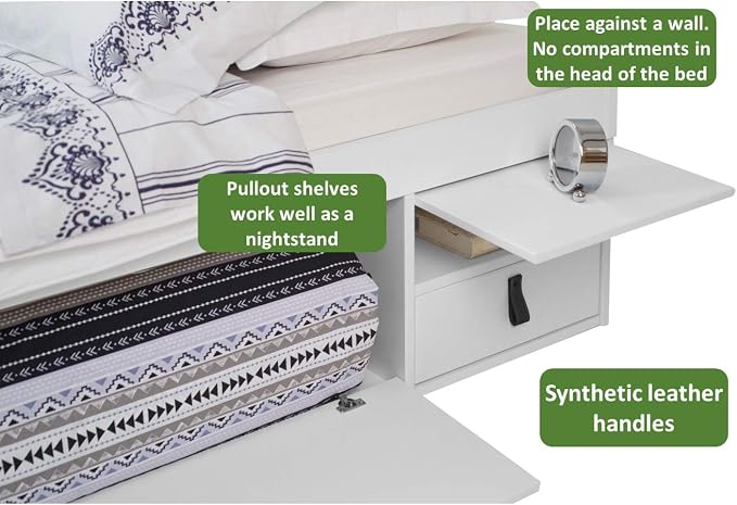 memomad Bali Storage Platform Bed - Image 9