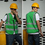 BeautyWill Custom Safety Vest Customized Logo Class 2 High Visibility - Image 6