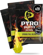 Phone Skope Pyro Putty: Single Use Waterproof Survival Fire Starter, 20 or 50 by PhoneSkope