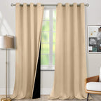 BGment Thermal Insulated 100% Blackout Curtains by BGment