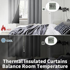 BGment Short 100% Blackout Curtains - Image 4