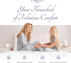 Carressa Linen 100% Egyptian Cotton Pillow Cases Queen Size Set of 2 - Image 4