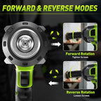Brushless Cordless Impact Wrench 1500Nm High Torque, 1/2 Inch Impact Gun - Image 7