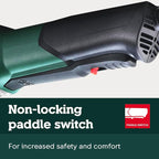 Metabo 4-1/2-5-Inch Angle Grinder, 11 Amp, 000 RPM, Non-Locking Paddle Switch - Image 7