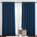 NICETOWN Blackout Living Room Curtains Extra Wide, Triple Weave Grommet Top by NICETOWN