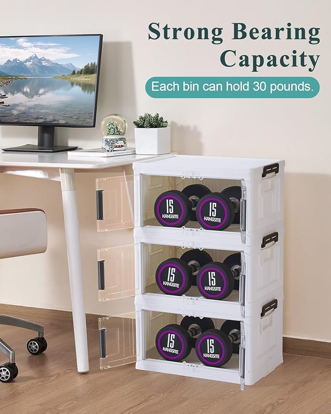 OlarHike 23QT Stackable Storage Bins - Image 4