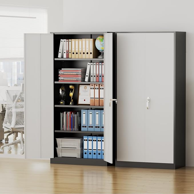 Pataku Metal Storage Cabinet, File Cabinets - Image 2