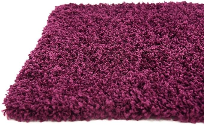 Unique Loom Solid Shag Collection Area Rug - Image 13