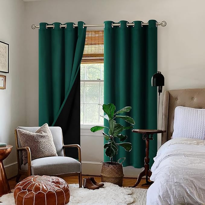 BGment Thermal Insulated 100% Blackout Curtains - Image 2