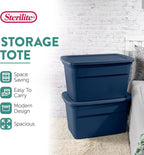 Sterilite 18-Pack Tote, Plastic Storage Bins - Image 2
