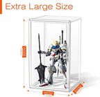 1 Pack Extra XXXXX-Large 13.8”x 12.2”x 23.6" Acrylic Display Case Long Tall - Image 2