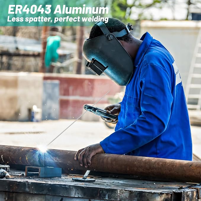 UNIFAMILY 80 Pcs Aluminum Welding Rods ER4043 1/16" x 16", TIG Welding Rod - Image 3
